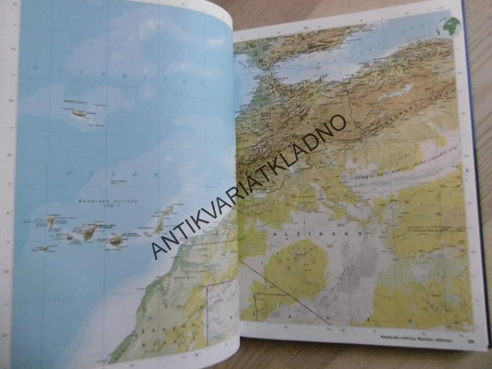 NOVÝ ATLAS SVĚTA, MARCO POLO, 1994, **an