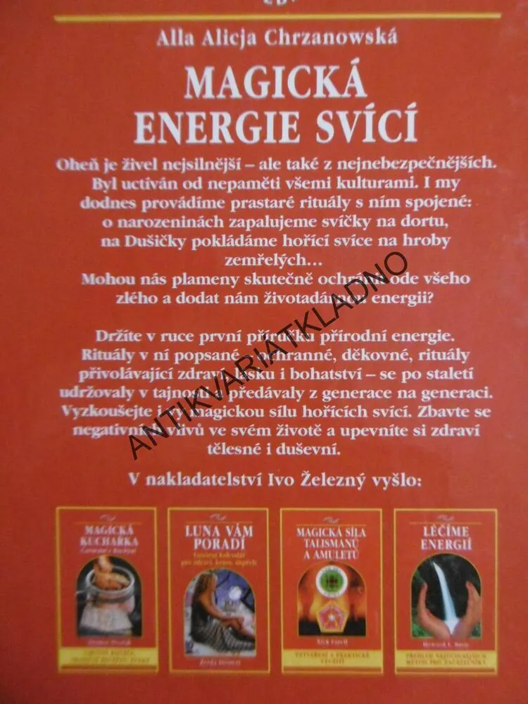 MAGICKÁ ENERGIE SVÍCÍ, ALLA ALICJA CHRZANOWSKÁ, **an