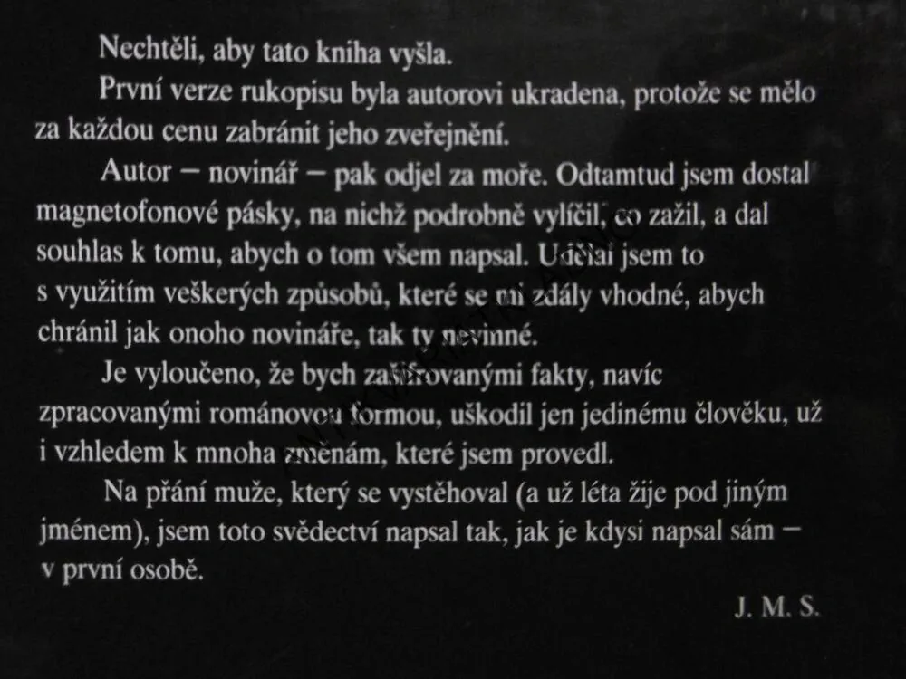 Z ČEHO JSOU UTKÁNY SNY, JOHANNES MARIO SIMMEL, **an