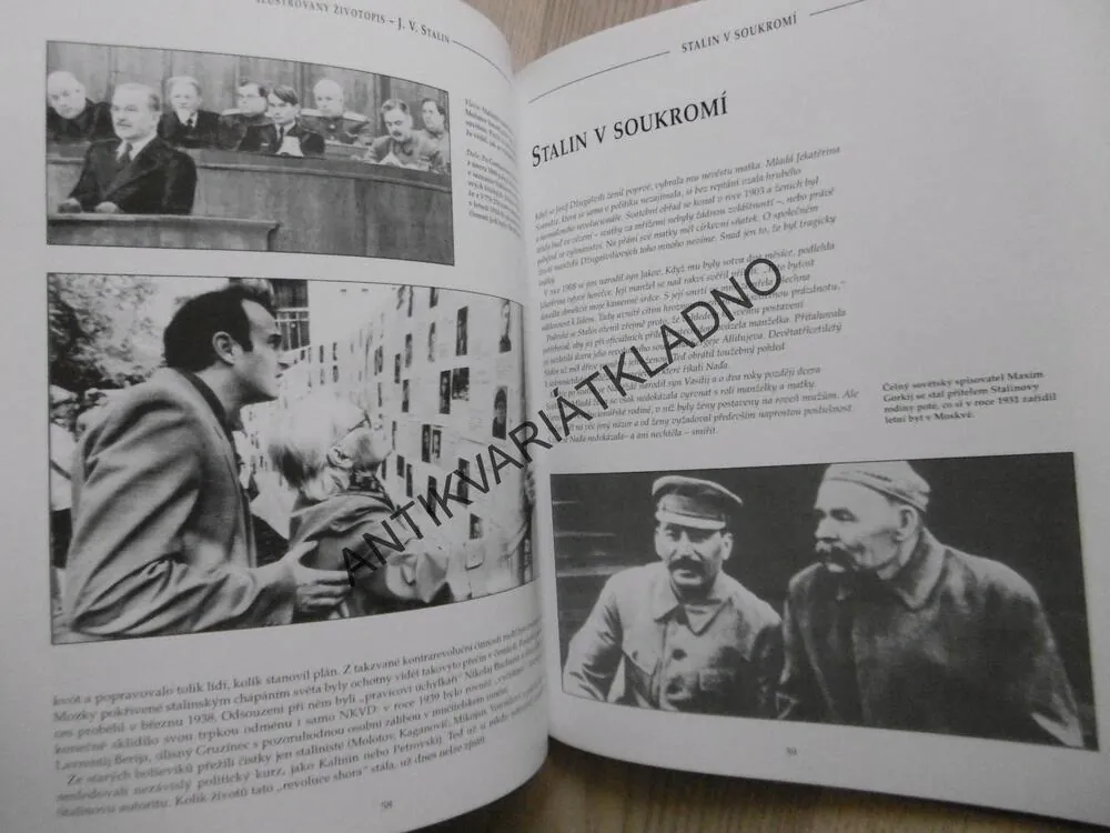 ILUSTROVANÝ ŽIVOTOPIS J. V. STALIN, NIGEL BLUNDELL, **an