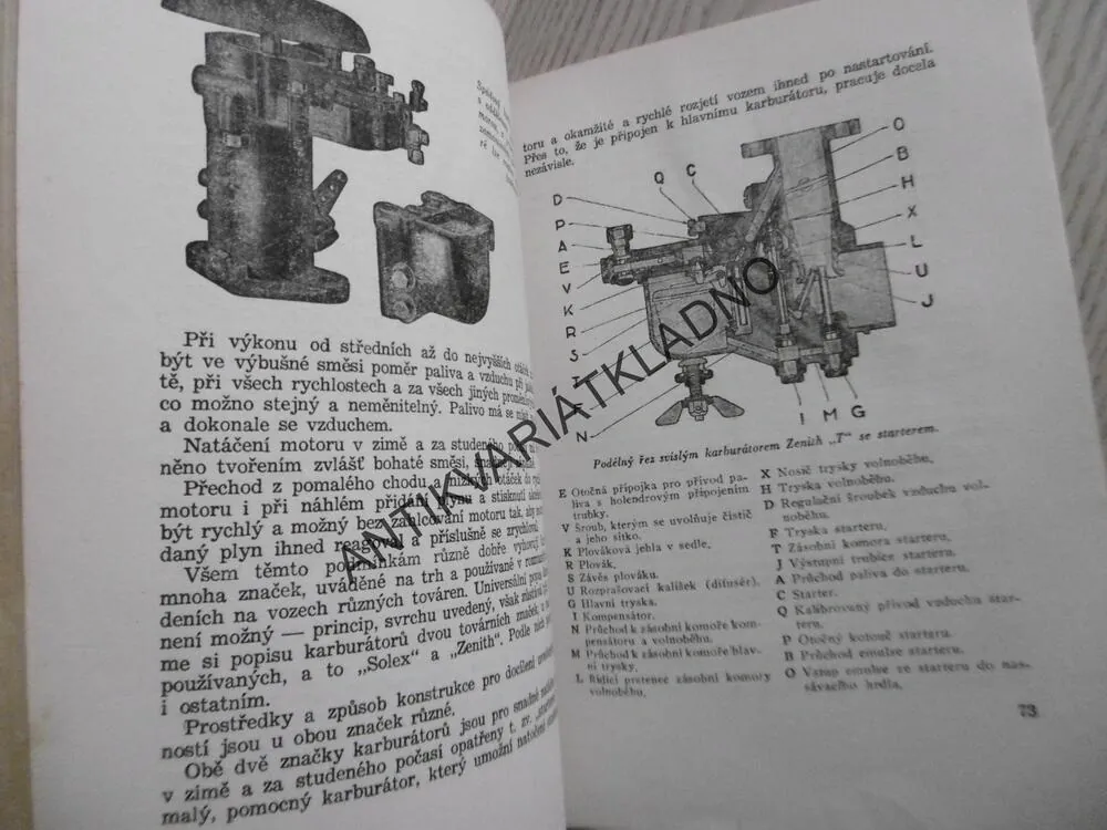 ŘIDIČOVA ABECEDA, SAINER JEZDINSKÝ, **an