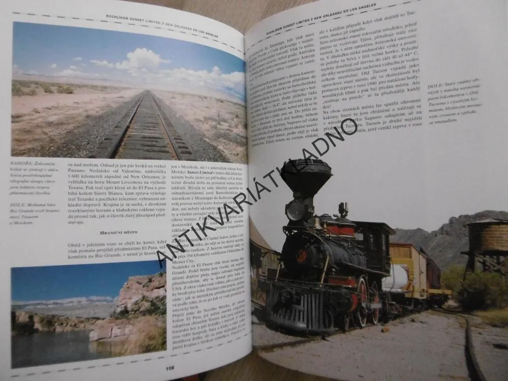 ŽELEZNICÍ PO CELÉM SVĚTĚ, **an