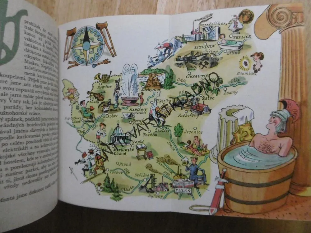 ČESKOSLOVENSKO ZEMĚ NEZNÁMÁ- ČECHY, SVOBODA, TUČKOVÁ, 1964