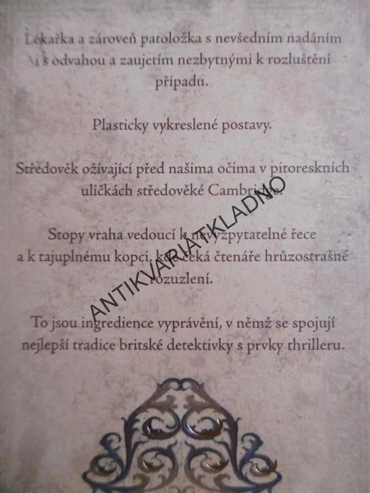 VYKLADAČKA SMRTI, ARIANA FRANKLINOVÁ, **an