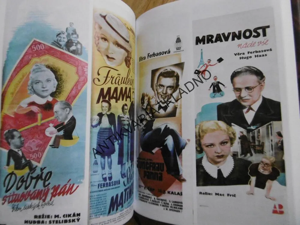 HVĚZDY STŘÍBRNÉHO PLÁTNA, OSUDY HERCŮ Z PRVNÍ REPUBLIKY, GRACÍK, BURIAN, BAAROVÁ, **an
