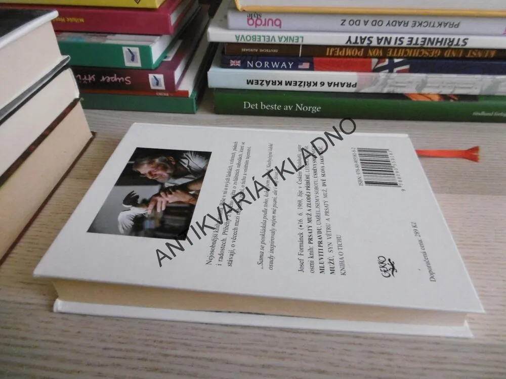 KNIHA O TICHU, JOSEF FORMÁNEK, **an