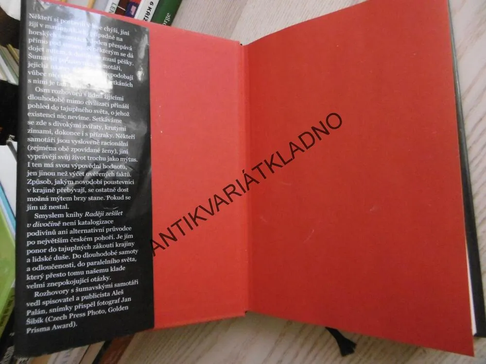 RADĚJI ZEŠÍLET V DIVOČINĚ, ALEŠ PALÁN, JAN ŠIBÍK, **an