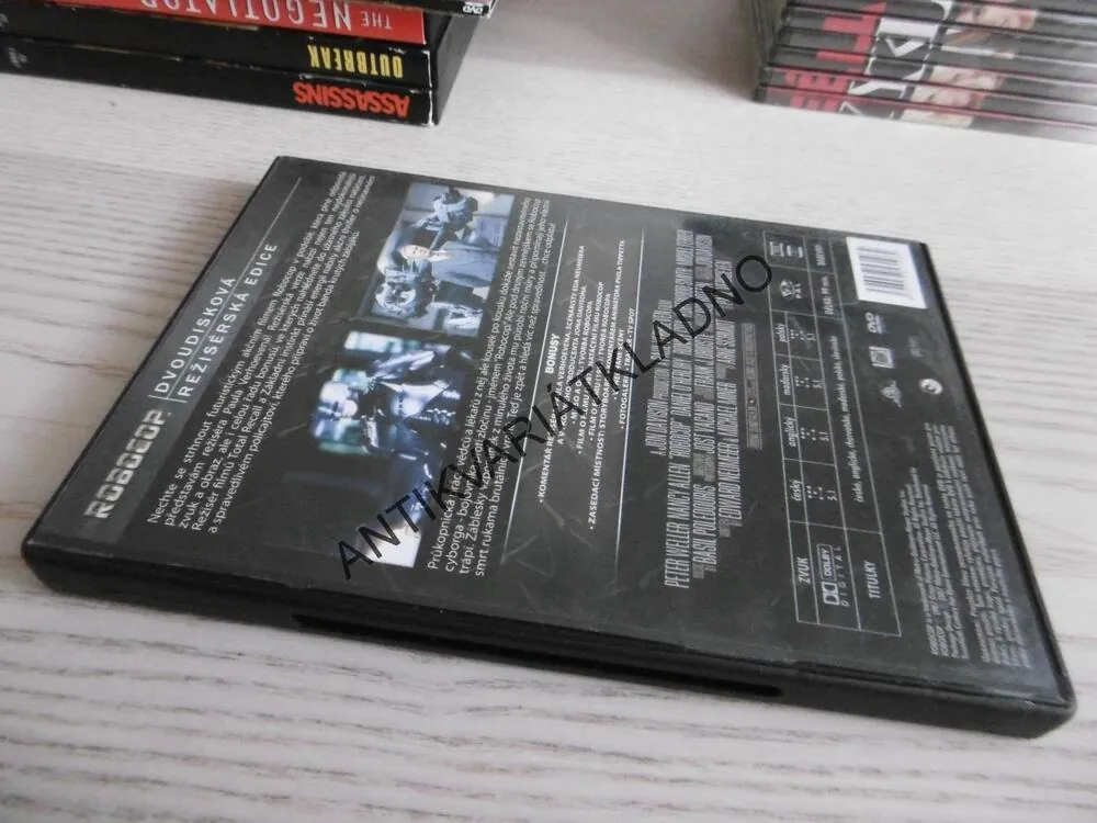 ROBOCOP, DVOUDISKOVÁ EDICE, DVD FILM