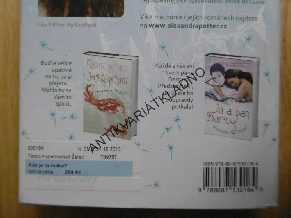 KDE JE TA HOLKA? ALEXANDRA POTTER, **an