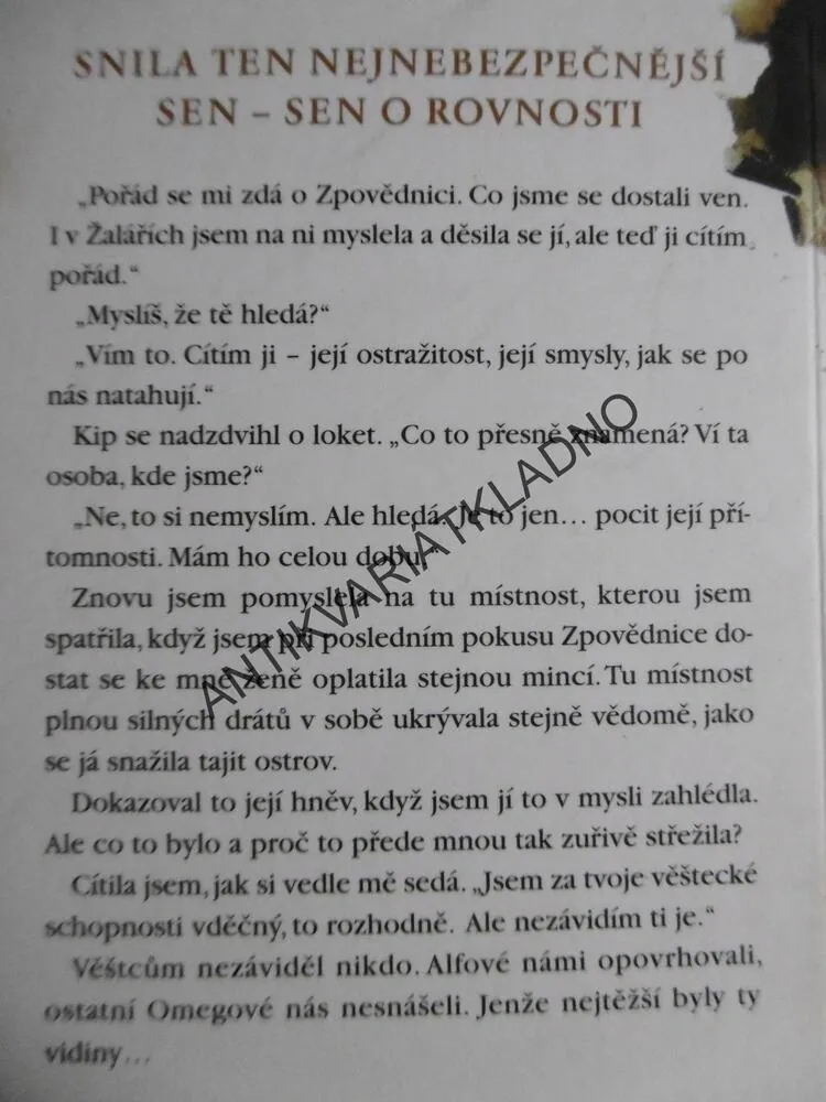 KÁZÁNÍ OHNĚ, FRANCESCA HAIGOVÁ, **an