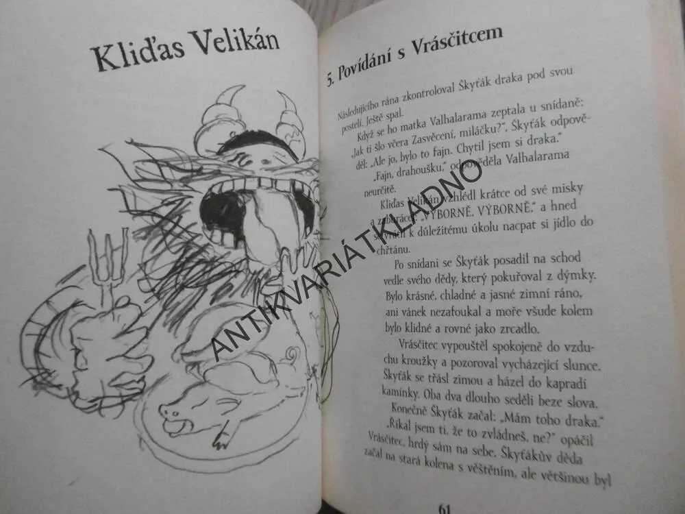 JAK VYCVIČIT DRAKA, CRESSIDA COWELLOVÁ, **an