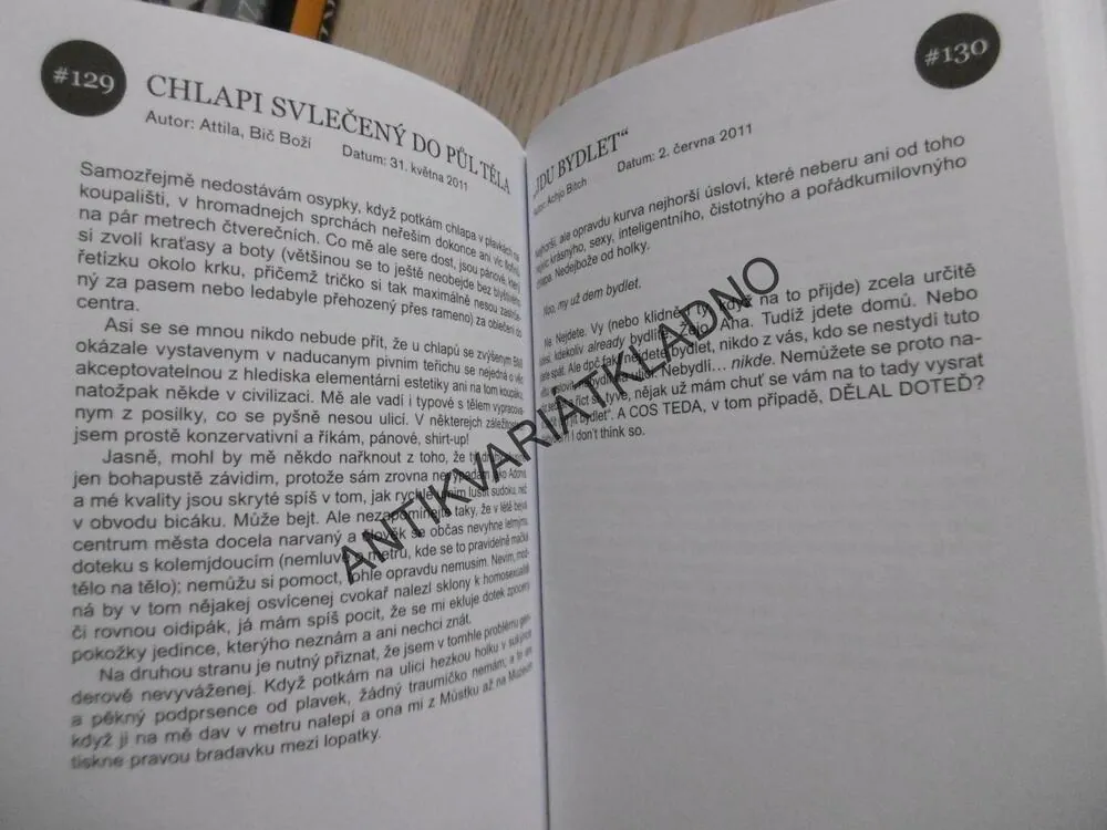1000 VĚCÍ, CO MĚ SEROU, VOL. 1, **an