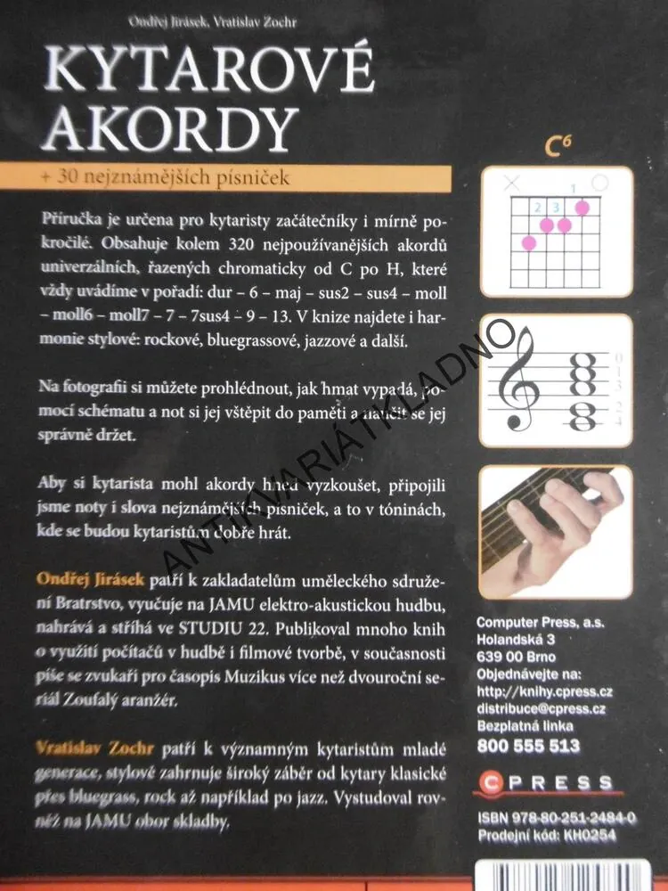 KYTAROVÉ AKORDY, ONDŘEJ JIRÁSEK, VRATISLAV ZOCHR, **an