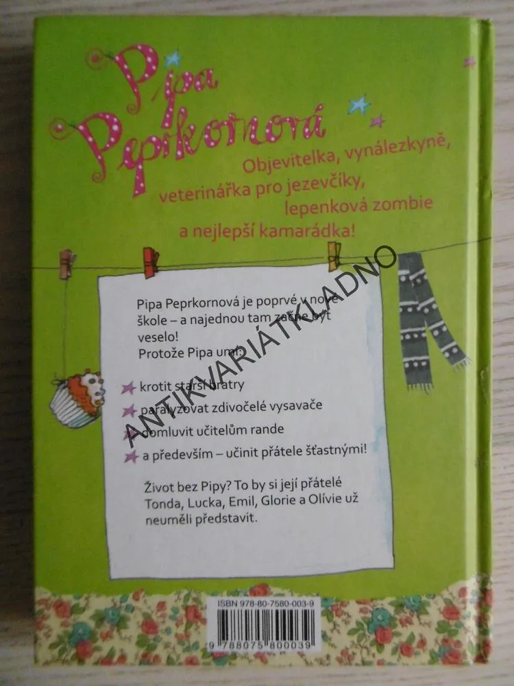 PIPA PEPRKORNOVÁ, VE ŠKOLE, CHARLOTTE HABERSACKOVÁ, **an