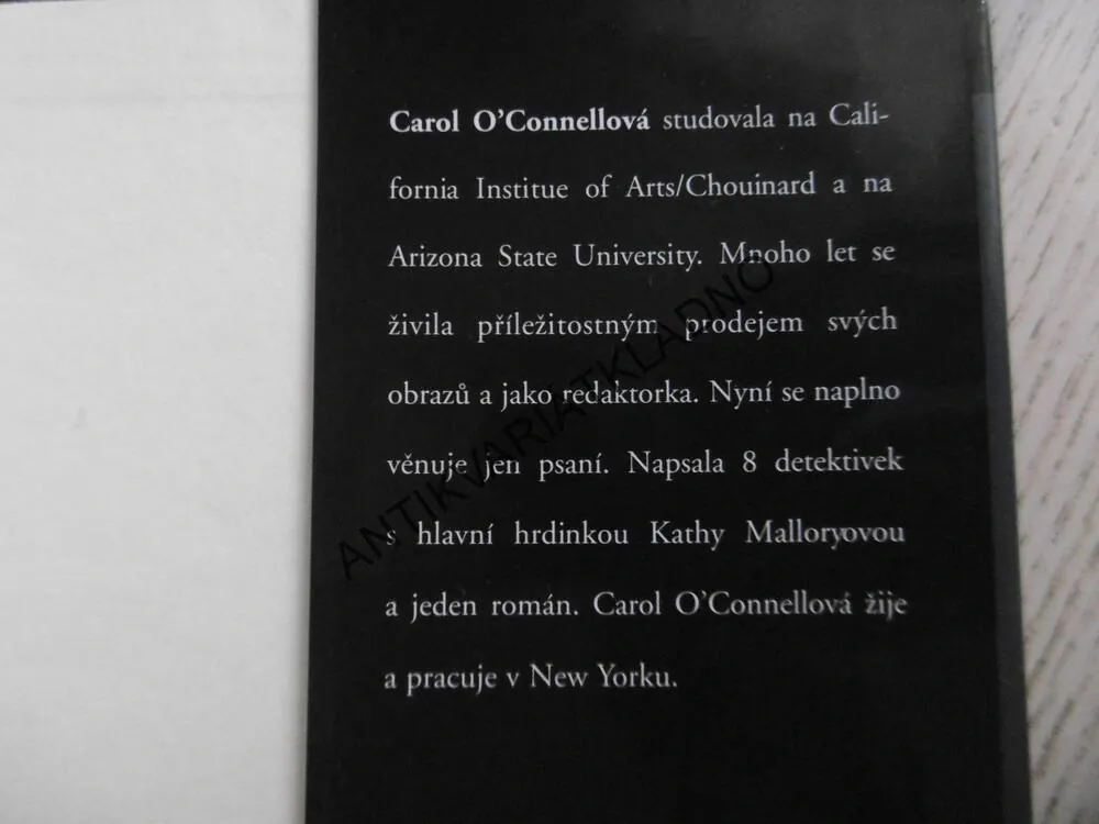 TAJEMSTVÍ DOMU WINTERŮ, CAROL O´CONNELLOVÁ, **an