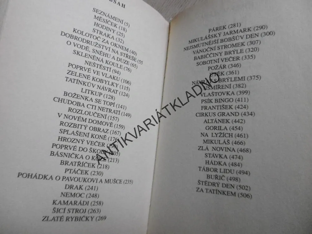 MALÝ BOBEŠ, JOSEF V. PLEVA, **an