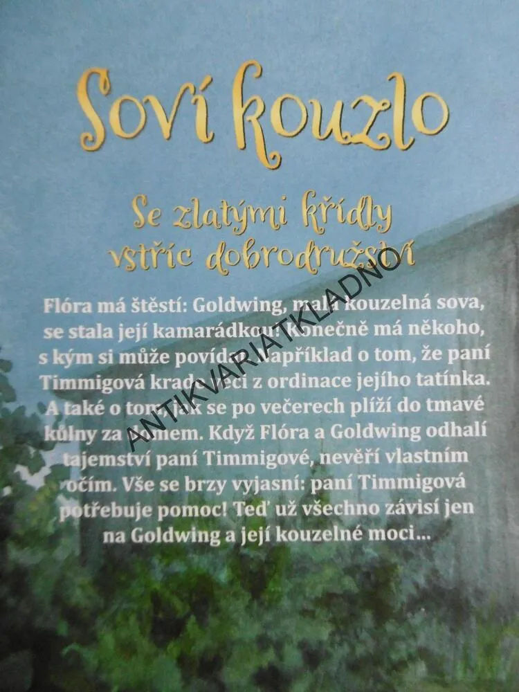 SOVÍ KOUZLO, ZÁCHRANA STŘÍBRNÉ TLAPKY, INA BRANDTOVÁ, **an