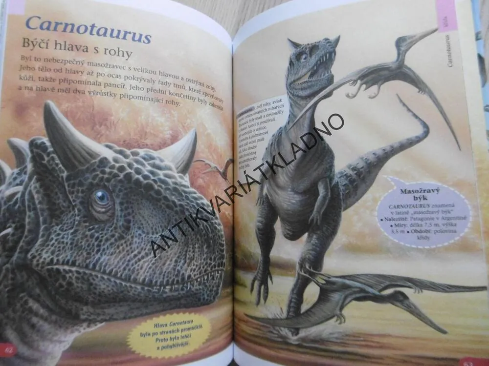 POZNEJ DINOSAURY, DINOSAUŘI, **an