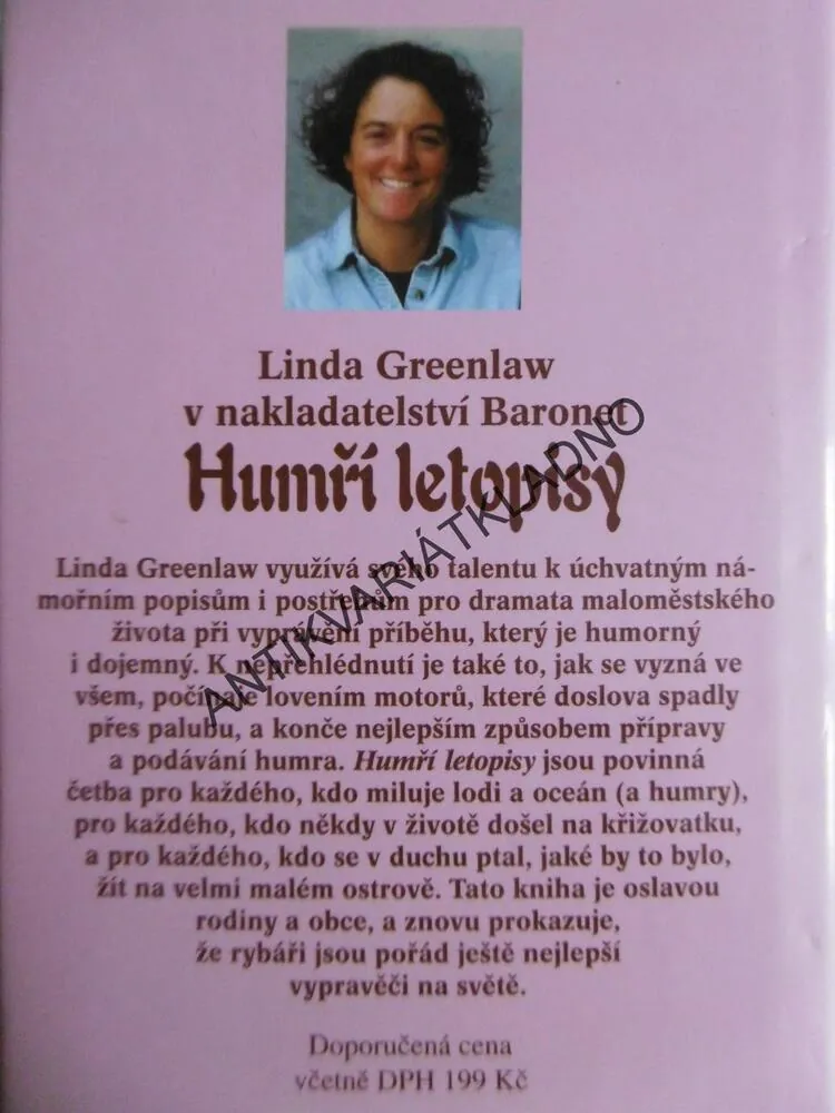 HUMŘÍ LETOPISY, LINDA GREENLAW, **an
