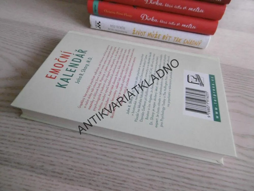 EMOČNÍ KALENDÁŘ, JOHN R. SHARP, M. D., **an