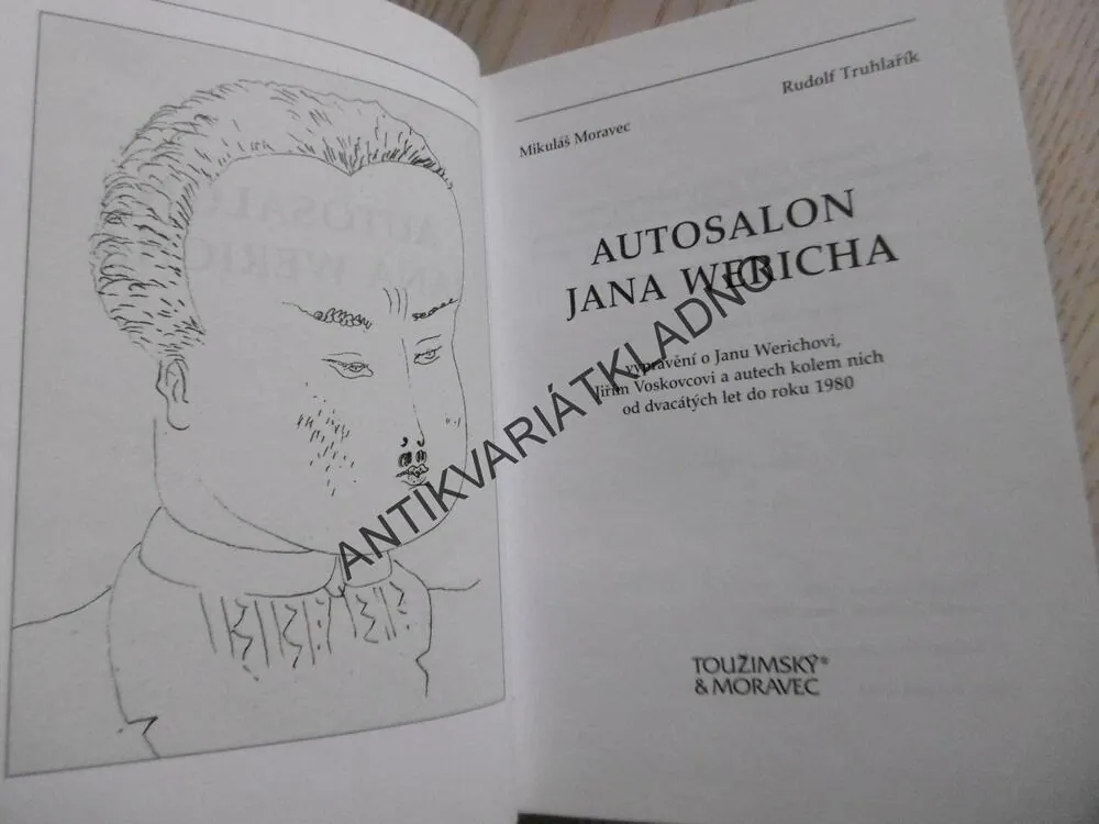 AUTOSALON JANA WERICHA, MIKULÁŠ MORAVEC, RUDOLF TRUHLAŘÍK, **an