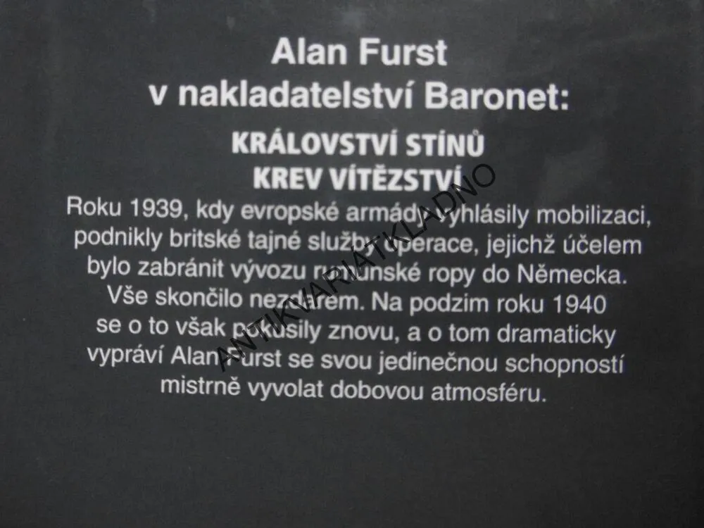 KREV VÍTĚZSTVÍ, ALAN FURST, **an