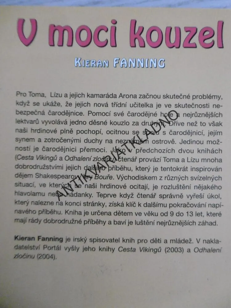 V MOCI KOUZEL, KIERAN FANNING, **an