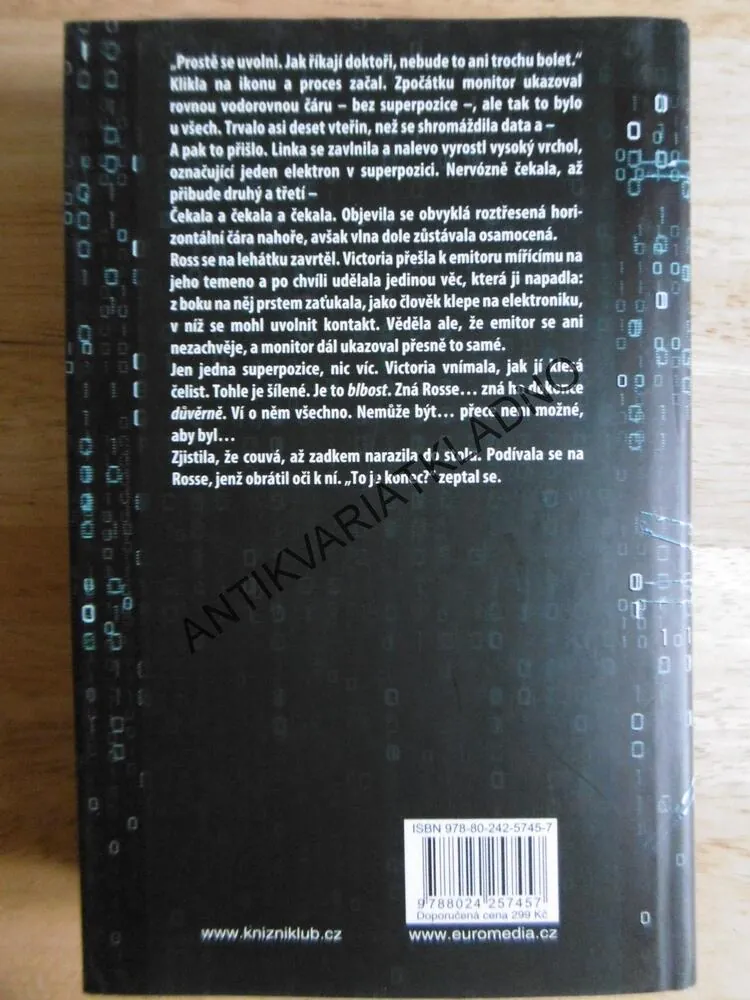 KVANTOVÁ NOC, ROBERT J.SAWYER, SCI-FI THRILLER, **an