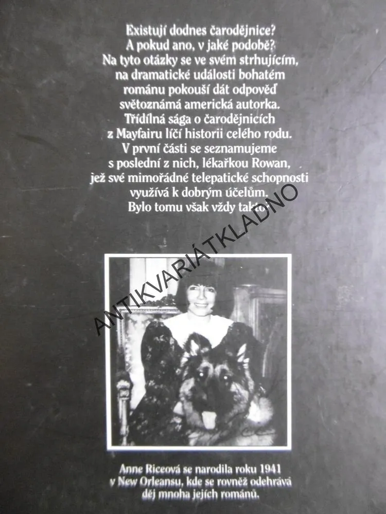 HODINA ČARODĚJNIC, ANNE RICEOVÁ, **an
