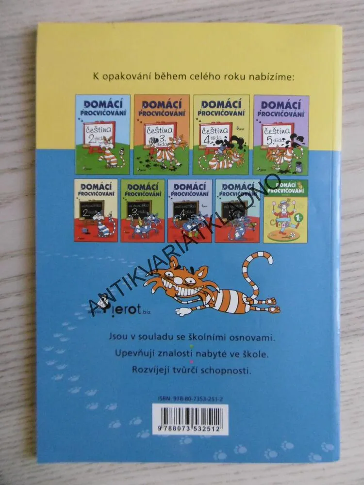 DOMÁCÍ PROCVIČOVÁNÍ, ČEŠTINA A MATEMATIKA, 1. TŘÍDA, IVA NOVÁKOVÁ