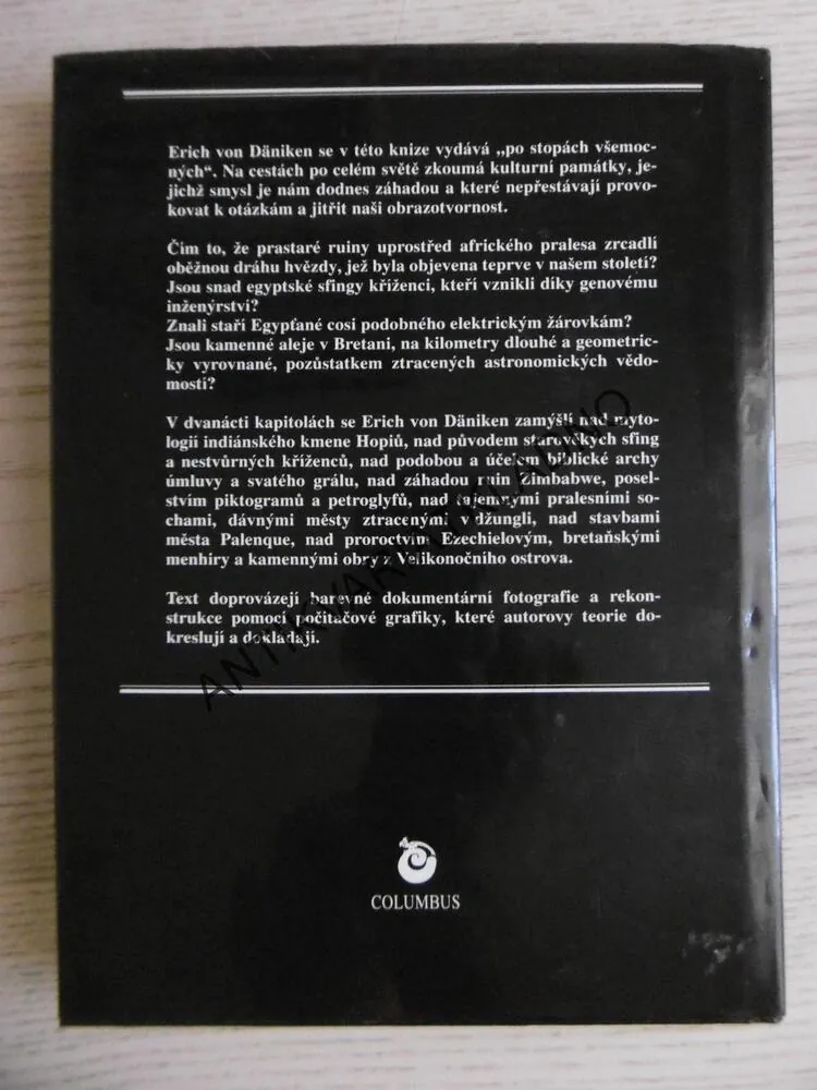 KOSMICKÉ LETY VE STAROVĚKU, ERICH VON DÄNIKEN, **an