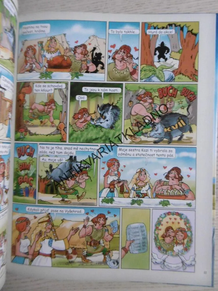 STARÉ POVĚSTI ČESKÉ, OBRÁZKOVÉ ČTENÍ, komiks, MARTIN PITRO, **an