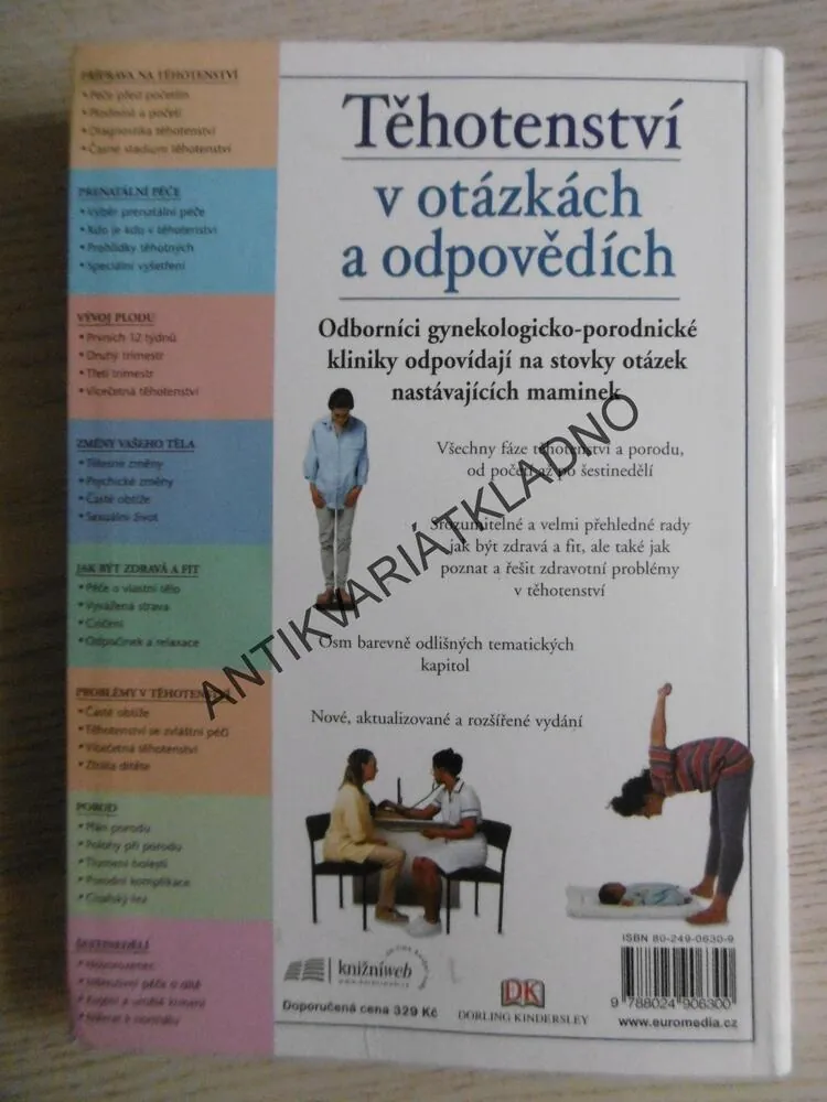 TĚHOTENSTVÍ V OTÁZKÁCH A ODPOVĚDÍCH, NOVÉ DOPLNĚNÉ VYDÁNÍ, KARINA REYNOLDOSOVÁ, **an