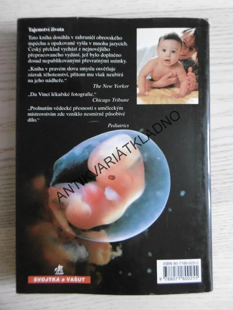 TAJEMSTVÍ ŽIVOTA, OD POČETÍ K PORODU, LENNART NILSSON, **an