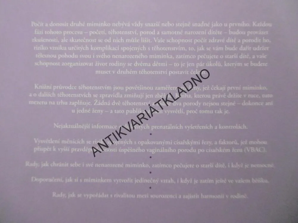 ČEKÁME DRUHÉ DÍTĚ, PENNY PRESTONOVÁ, **an