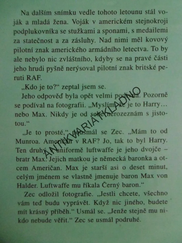 ČERNÝ BARON, JACK HIGGINS, **an