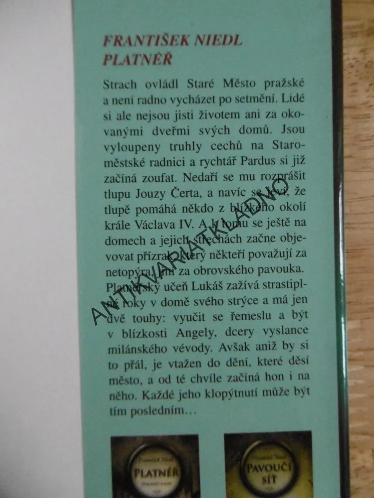 PAST, FRANTIŠEK NIEDL, VÁLKA, MOŘE,