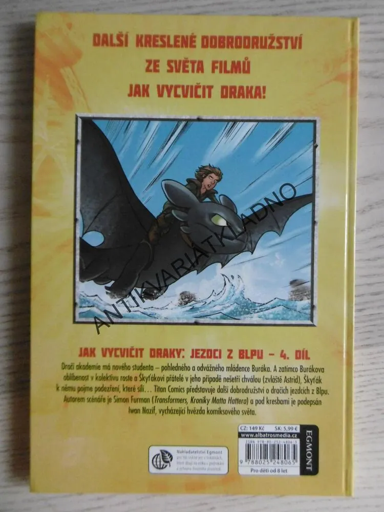 JAK VYCVIČIT DRAKY, ČERNÝ PASAŽÉR, JEZDCI Z BLPU, **an
