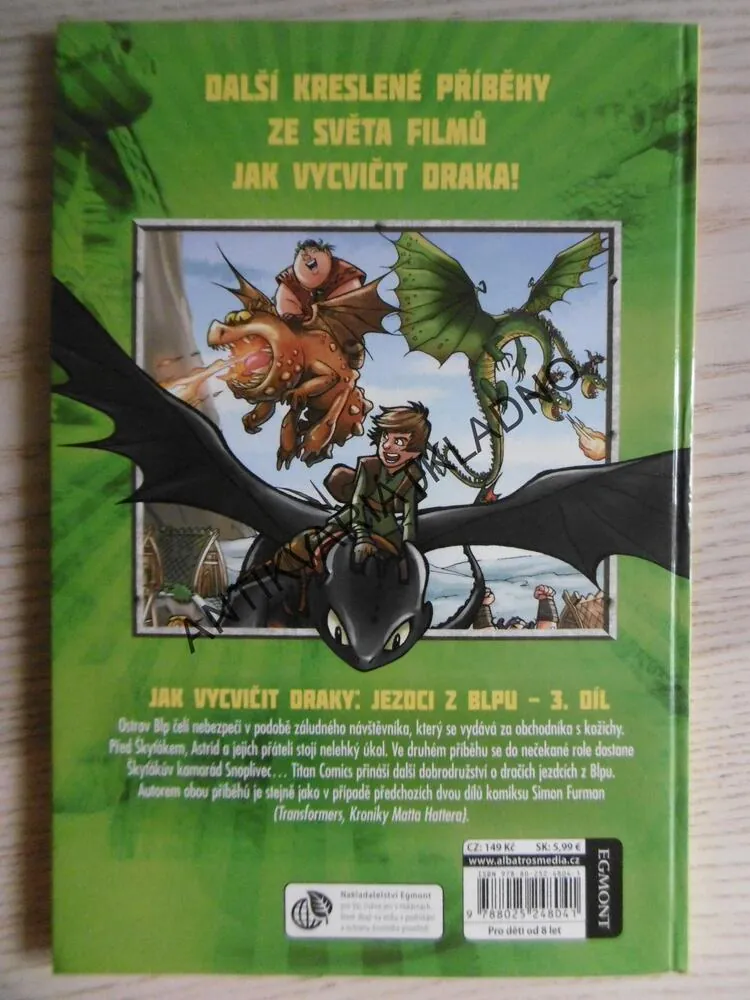 JAK VYCVIČIT DRAKY, LEDOVÝ HRAD, JEZDCI Z BLPU, **an