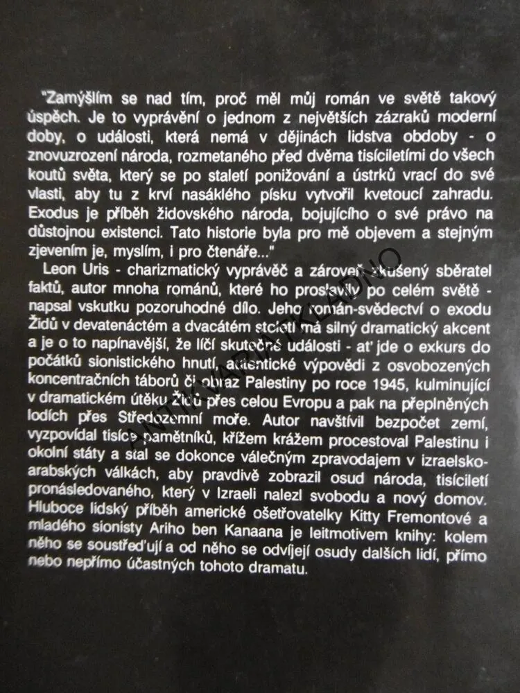 EXODUS, LEON URIS, 2 KNIHY, **an