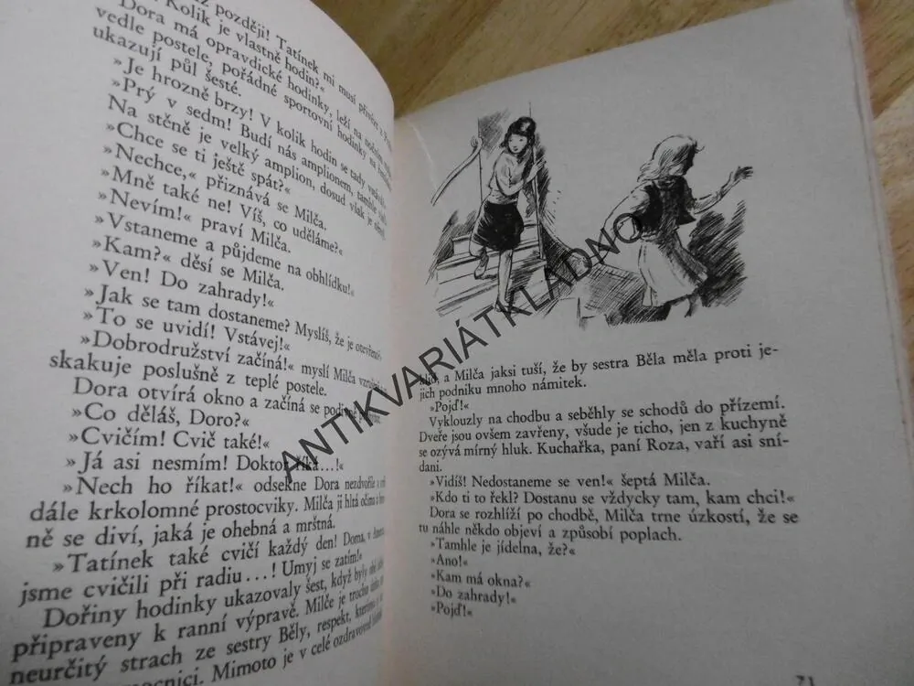 MILČA Z NAŠÍ PRIMY, J.HÜTTLOVÁ, HORNÍK