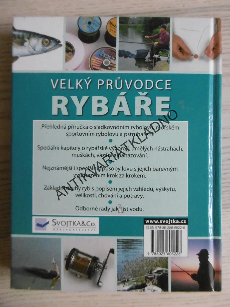 VELKÝ PRŮVODCE RYBÁŘE, TONY MILES, **an