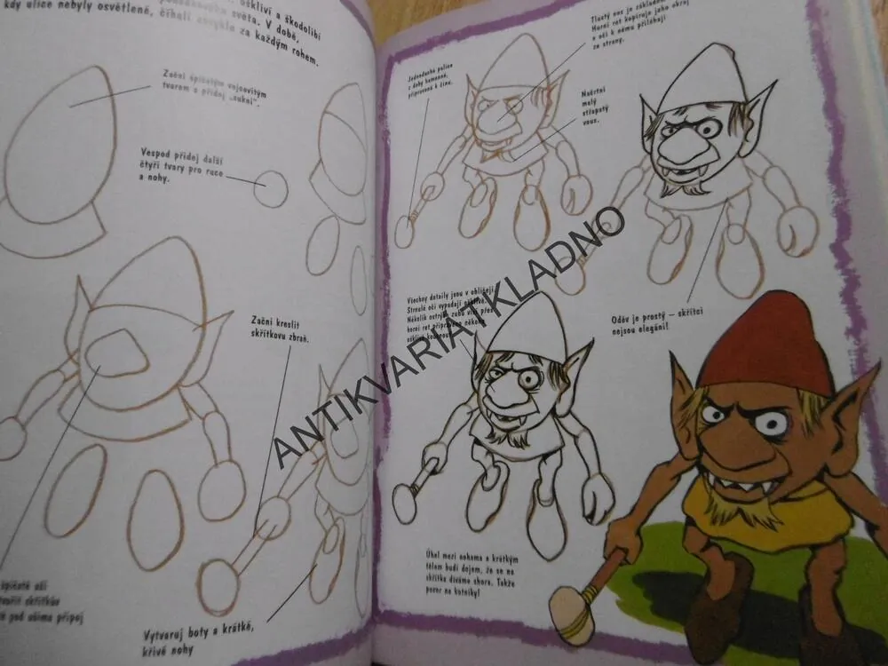 JAK MALOVAT KOMIKS PRO MALÉ VÝTVARNÍKY, KURZ KRESLENÍ KROK ZA KROKEM