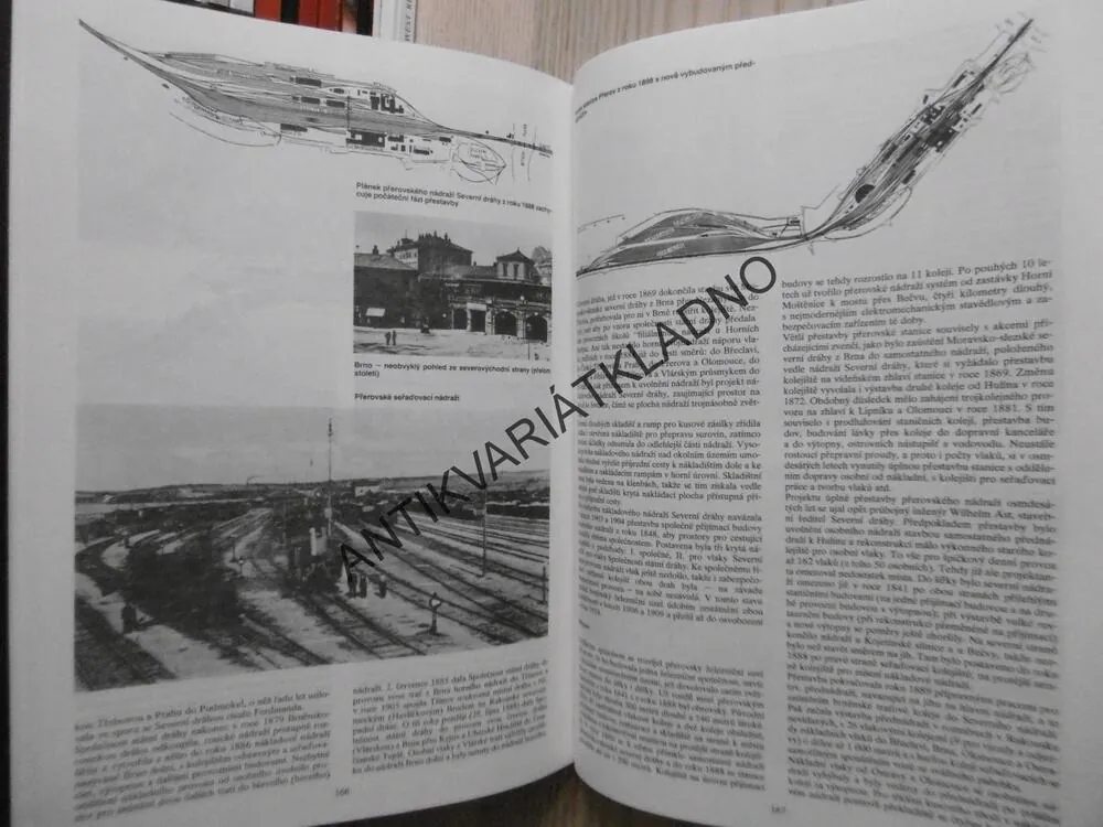 ČTENÍ O SEVERNÍ DRÁZE FERDINANDOVĚ, ŽELEZNICE, 1990, **an