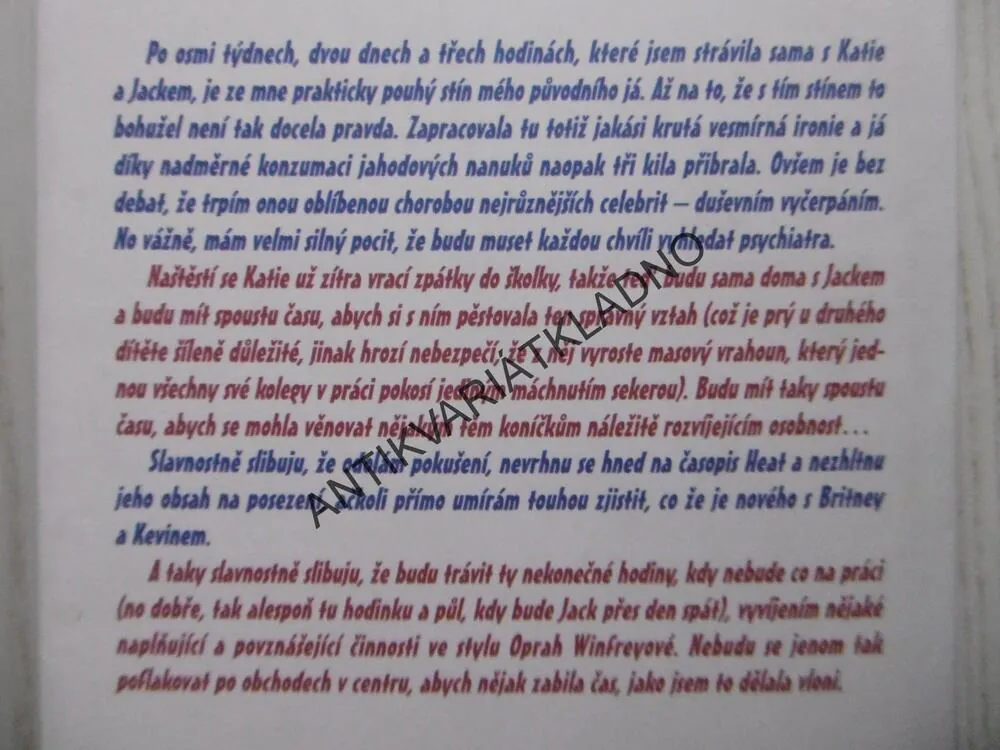 DENÍK MATKY NA POKRAJI ŠÍLENSTVÍ, NIAMH GREENOVÁ, **an