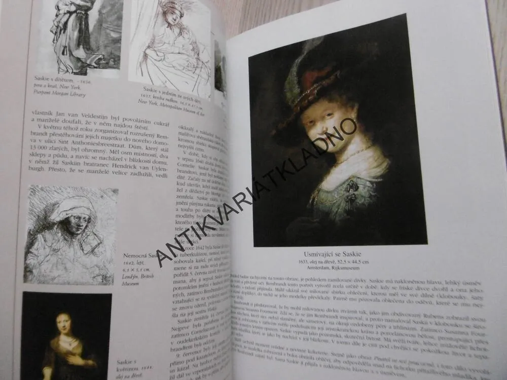 GALERIE MISTRŮ, REMBRANDT, MELISSA RICKETTS URBÁN,, **an