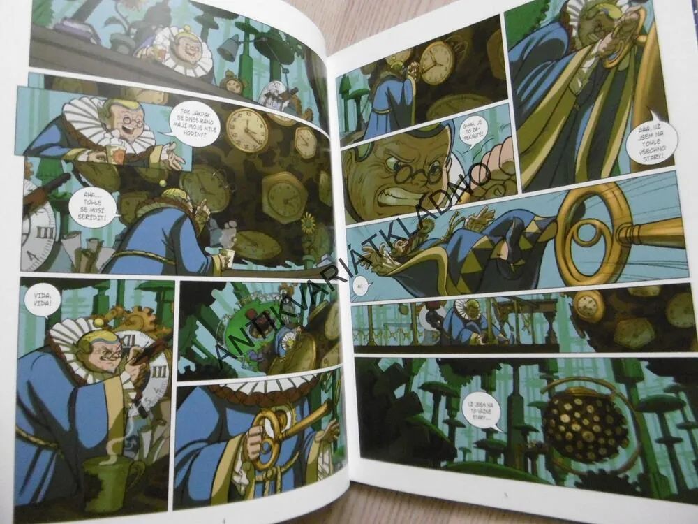 MALÝ PRINC A PLANETA ČASU, ANTOIN DE SAINT-EXUPERY, KOMIKS, **an
