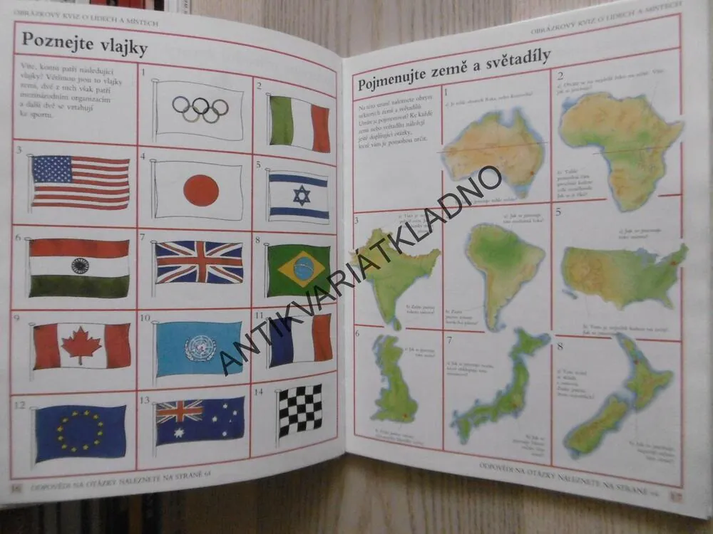 DĚTSKÁ ILUSTROVANÁ ENCYKLOPEDIE, OTAZKY A ODPOVĚDI, **an