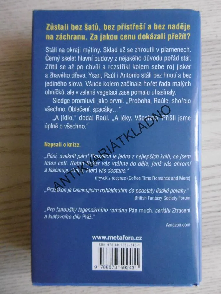 PRAZÁKON, PŘEŽITÍ V PEKELNÉM RÁJI, ROBIN BAKER, **an
