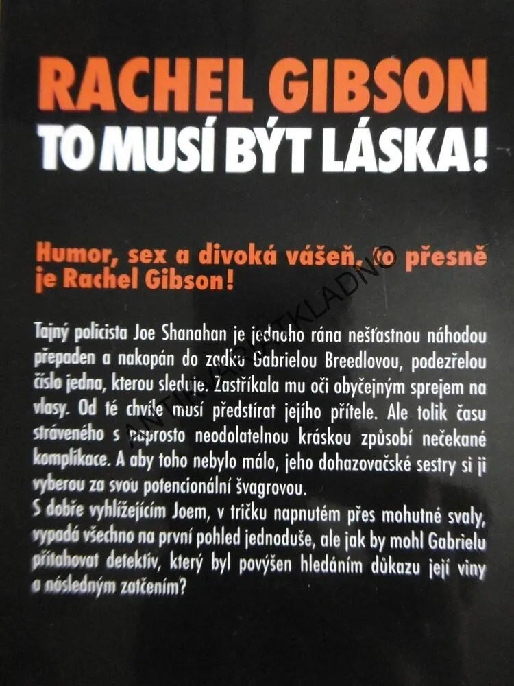 TO MUSÍ BÝT LÁSKA!, RACHEL GIBSON, **an